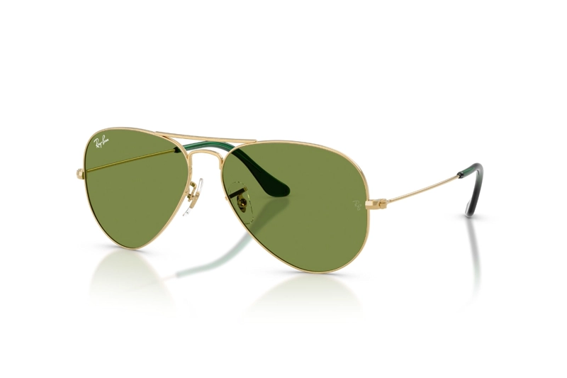 LENTES DE SOL AVIATOR LARGE METAL DORADO RAY-BAN - 2