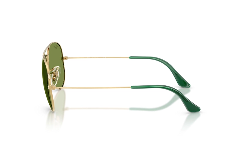 LENTES DE SOL AVIATOR LARGE METAL DORADO RAY-BAN - 3