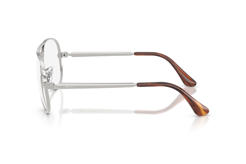 LENTES OPTICOS AVIATOR MAX PLATEADO RAY-BAN OPTICAL - 3