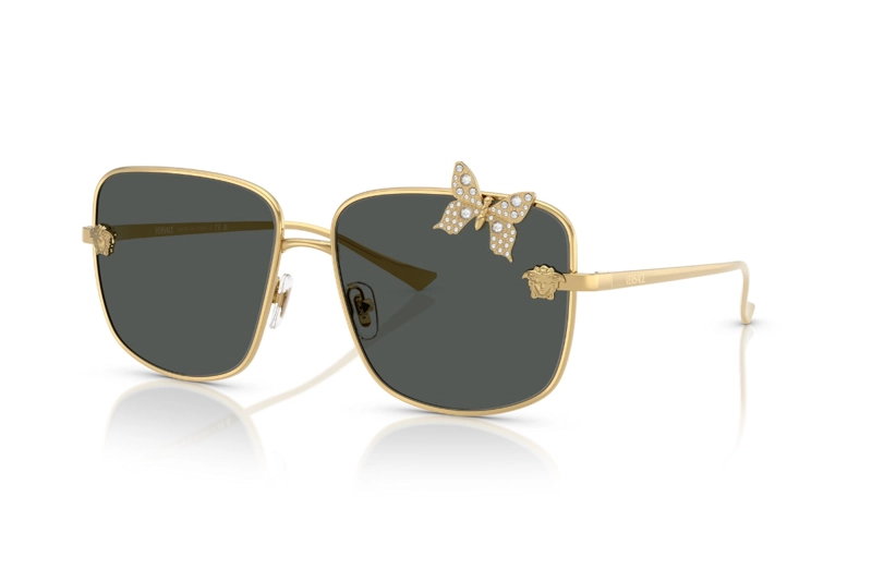 LENTES DE SOL MEDUSA BUTTERFLY DORADO VERSACE - 1
