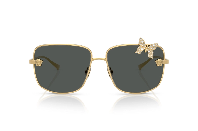 LENTES DE SOL MEDUSA BUTTERFLY DORADO VERSACE - 2