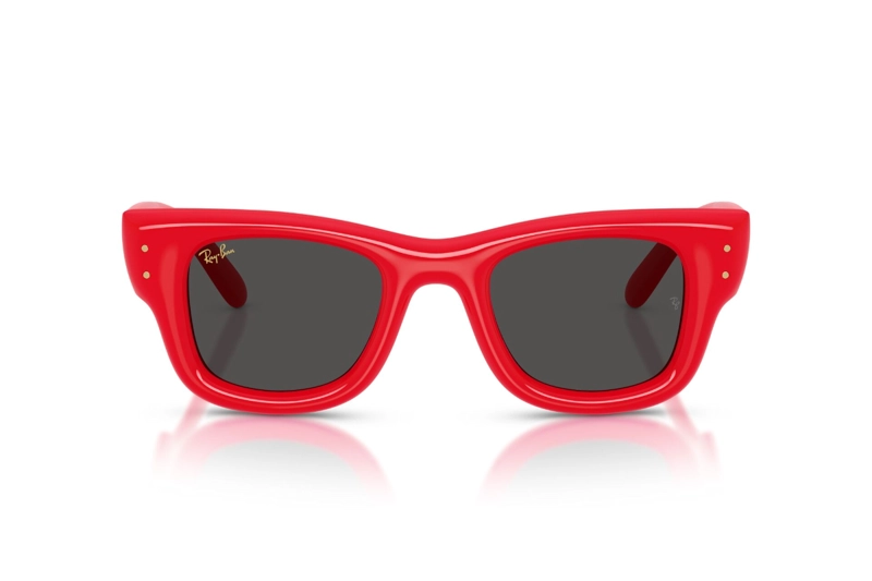 LENTES DE SOL WAYFARER PUFFER ROJO RAY-BAN - 1