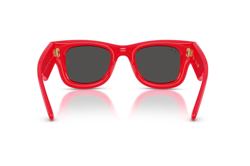 LENTES DE SOL WAYFARER PUFFER ROJO RAY-BAN - 4