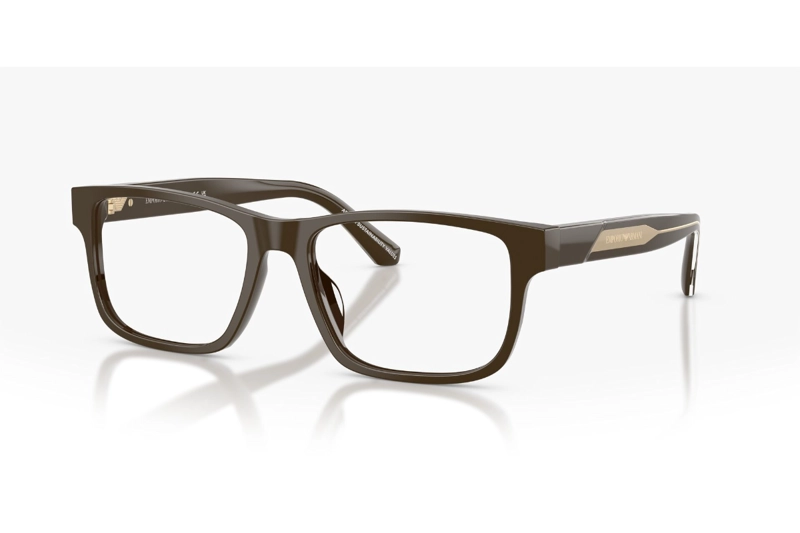 LENTES OPTICOS MARRON EMPORIO ARMANI - 2