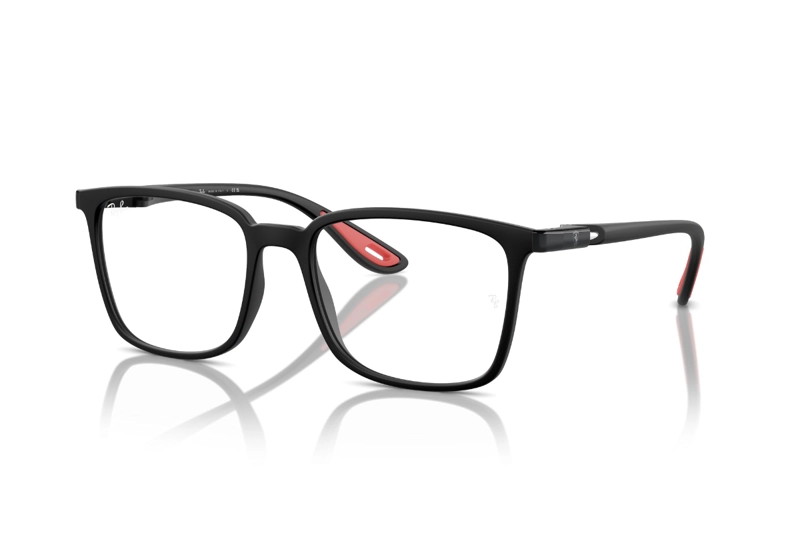 LENTES OPTICOS NEGRO RAY-BAN FERRARI - 2