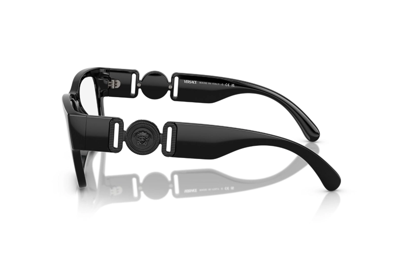 LENTES OPTICOS MEDUSA BIGGIE NEGRO VERSACE - 3