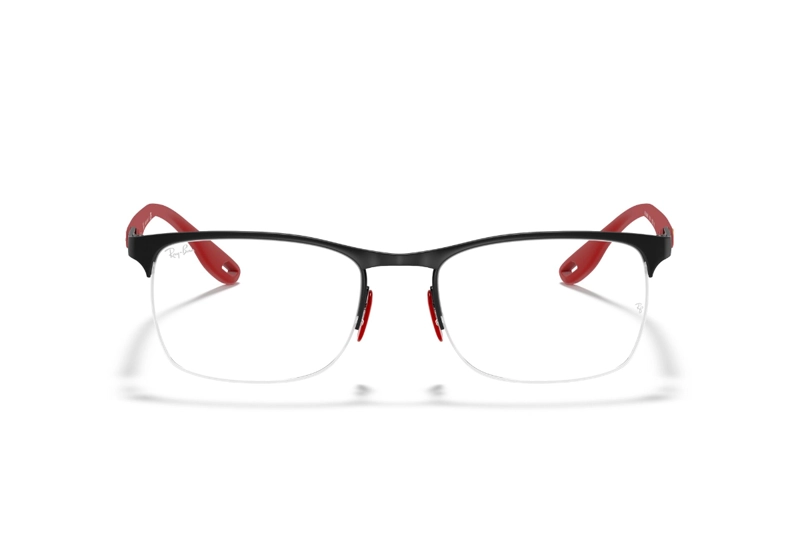 LENTES OPTICOS NEGRO RAY-BAN FERRARI - 1