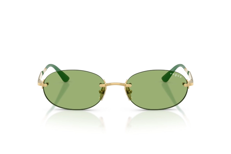LENTES DE SOL DORADO VOGUE - 1