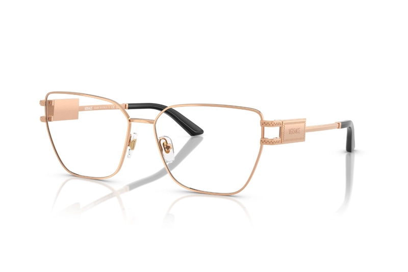 LENTES OPTICOS DAMIER PLAQUE ROSADO VERSACE - 1