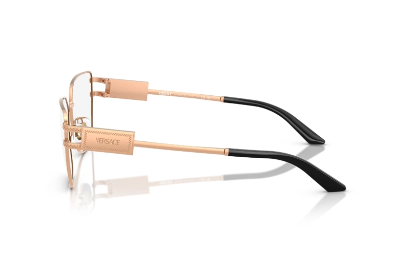 LENTES OPTICOS DAMIER PLAQUE ROSADO VERSACE - 3