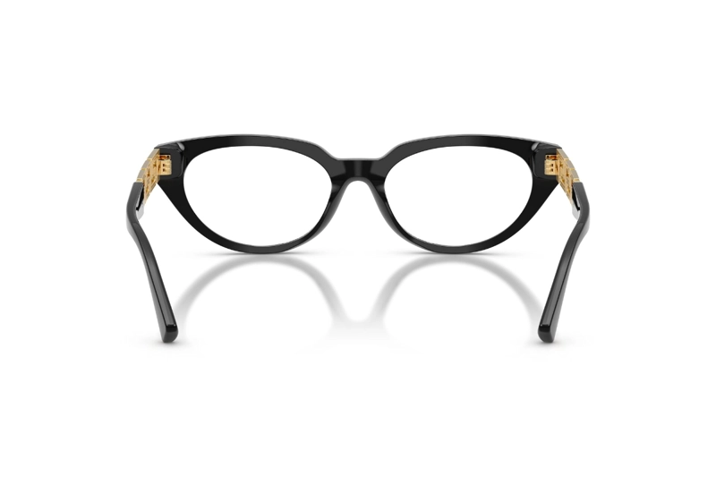 LENTES OPTICOS GRECA NEGRO VERSACE - 4