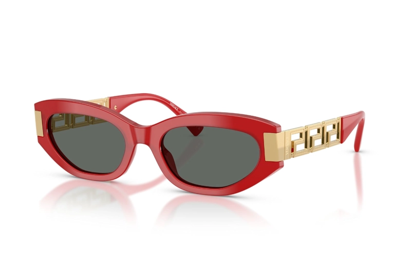 LENTES DE SOL GRECA ROJO VERSACE - 1