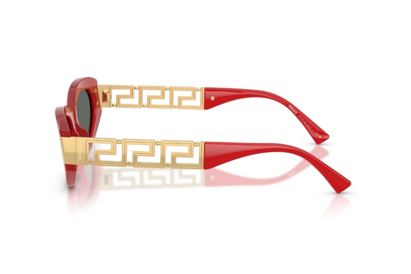 LENTES DE SOL GRECA ROJO VERSACE - 3