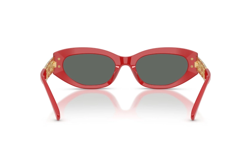 LENTES DE SOL GRECA ROJO VERSACE - 4