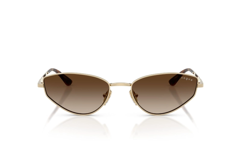LENTES DE SOL DORADO DEGRADADOS VOGUE - 1