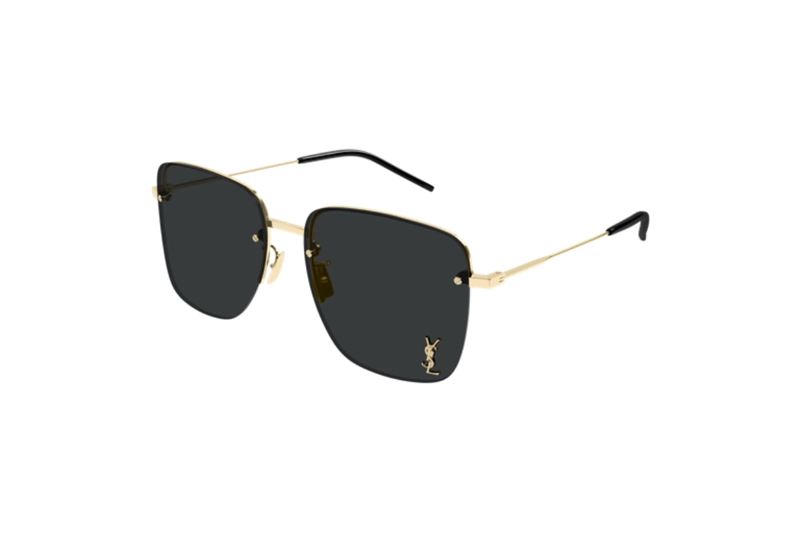 LENTES DE SOL DORADO YVES SAINT LAURENT - 1