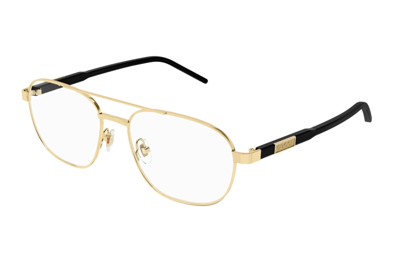 LENTES OPTICOS DORADO GUCCI - 1