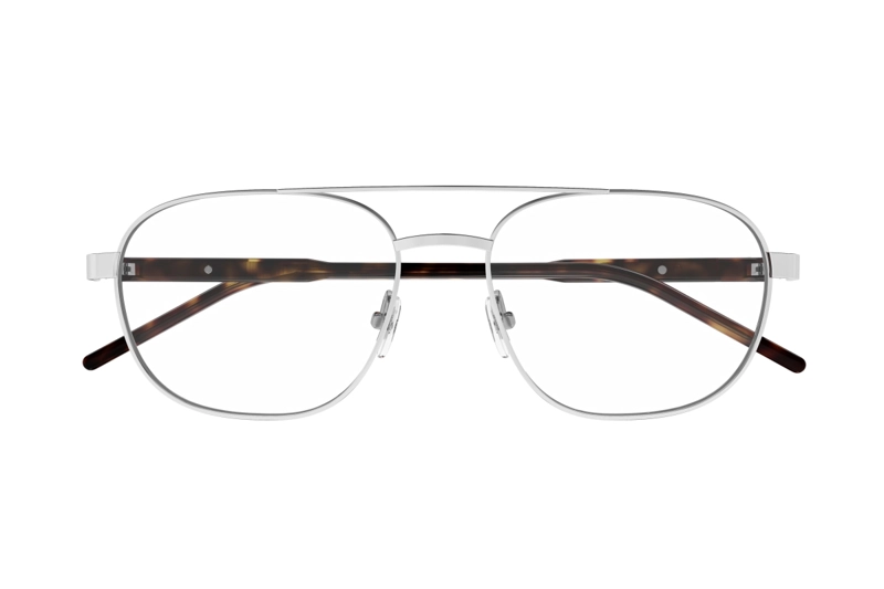 LENTES OPTICOS PLATEADO GUCCI - 2