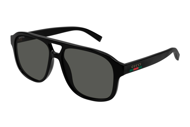 LENTES DE SOL NEGRO GUCCI - 1
