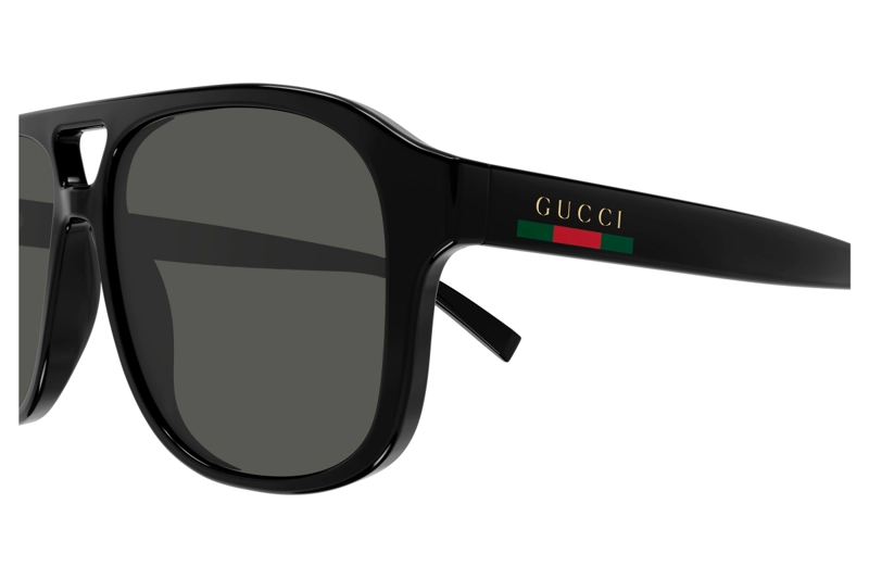 LENTES DE SOL NEGRO GUCCI - 3