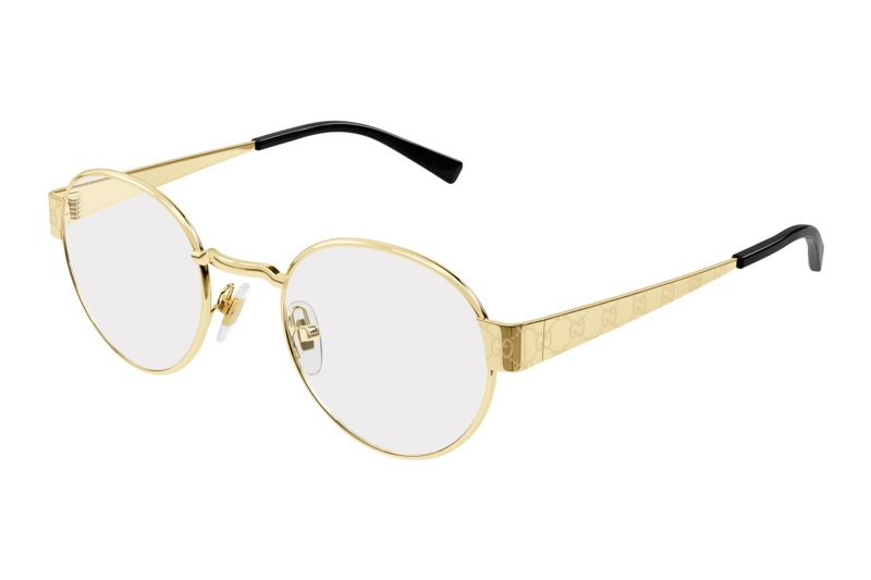 LENTES OPTICOS DORADO GUCCI - 1