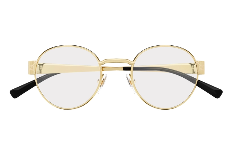 LENTES OPTICOS DORADO GUCCI - 2