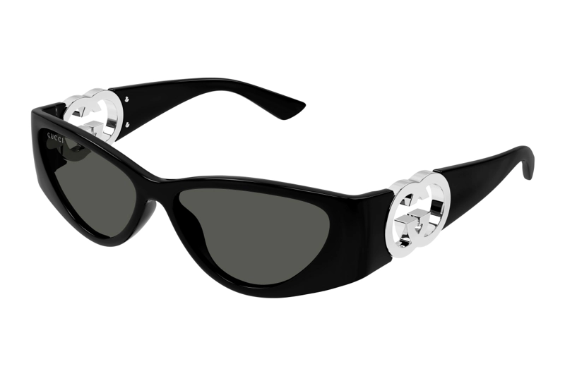 LENTES DE SOL NEGRO GUCCI - 1