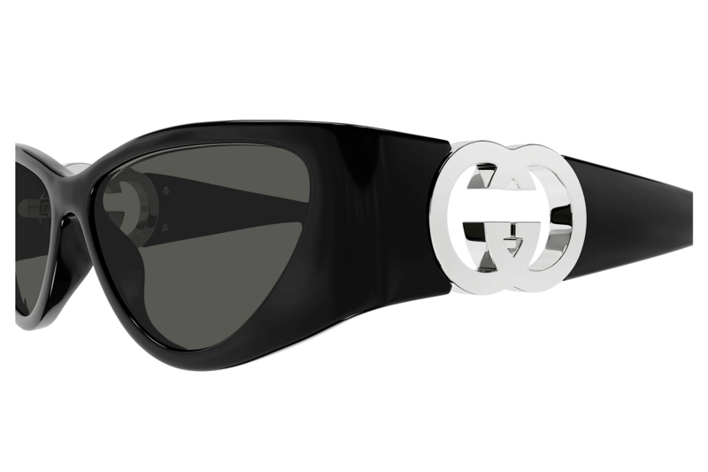 LENTES DE SOL NEGRO GUCCI - 3