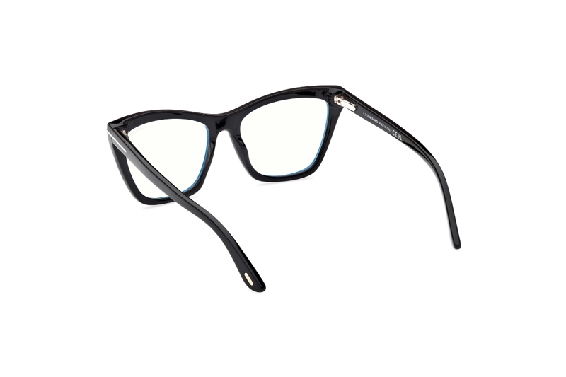 LENTES OPTICOS CON CLIP-ON NEGRO TOM FORD - 4