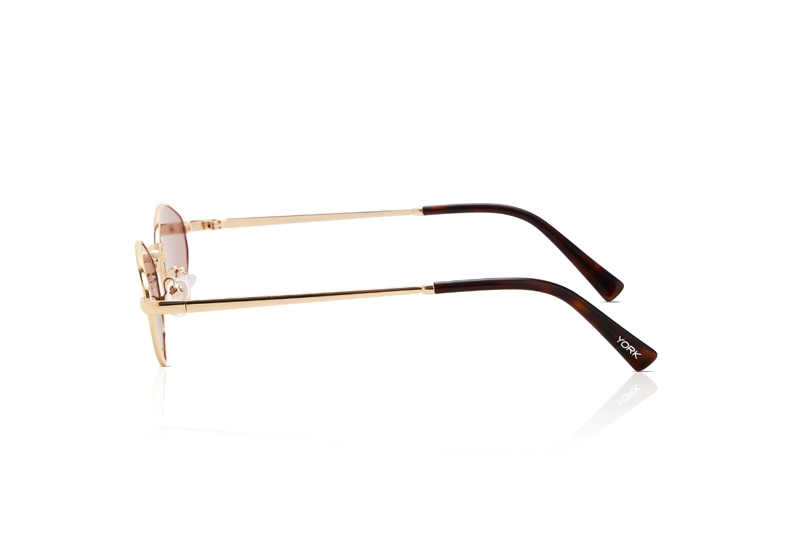 LENTES DE SOL DORADO POLARIZADOS YORK EYEWEAR - 3