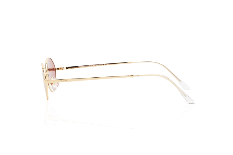 LENTES DE SOL DORADO POLARIZADOS YORK EYEWEAR - 3