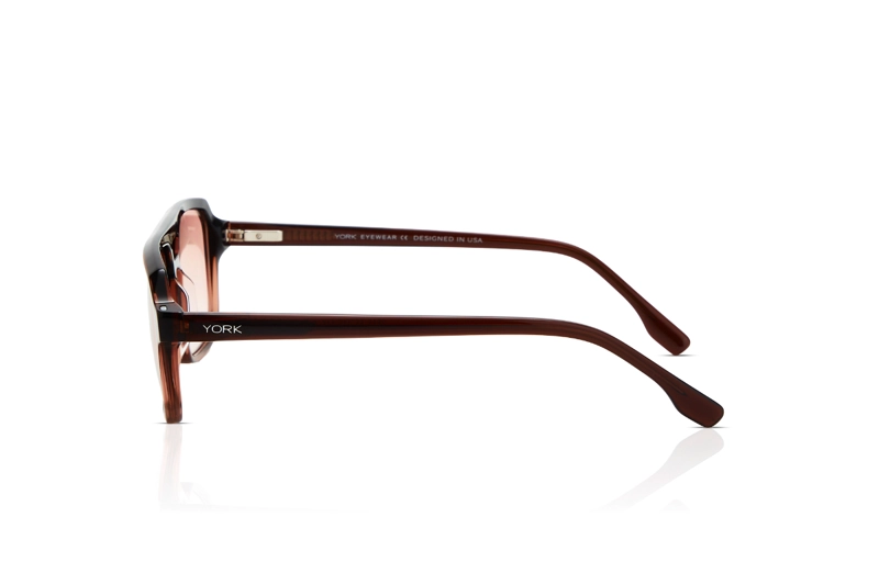 LENTES DE SOL MARRON YORK EYEWEAR - 3