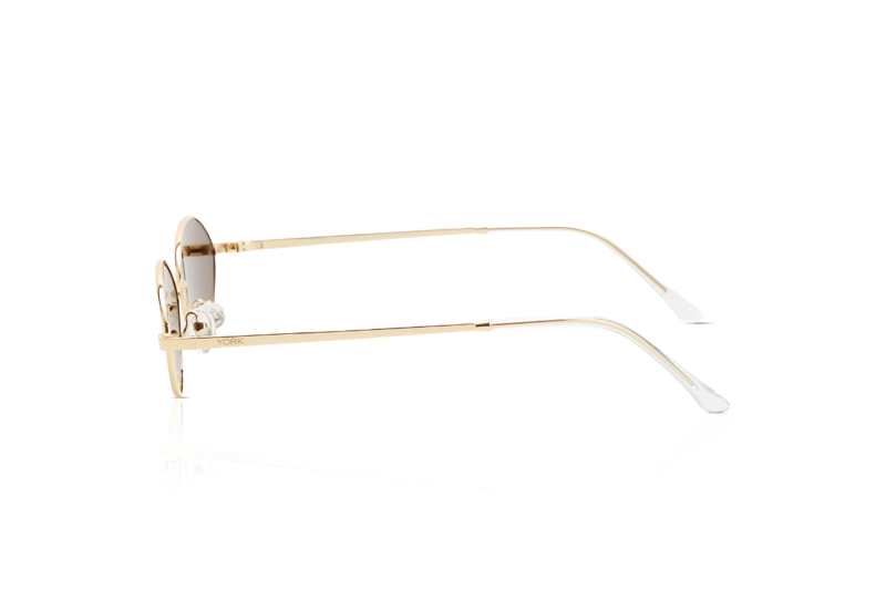 LENTES DE SOL DORADO POLARIZADOS YORK EYEWEAR - 3