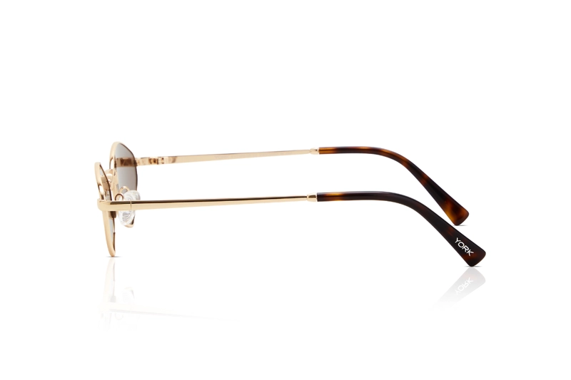 LENTES DE SOL DORADO POLARIZADOS YORK EYEWEAR - 3