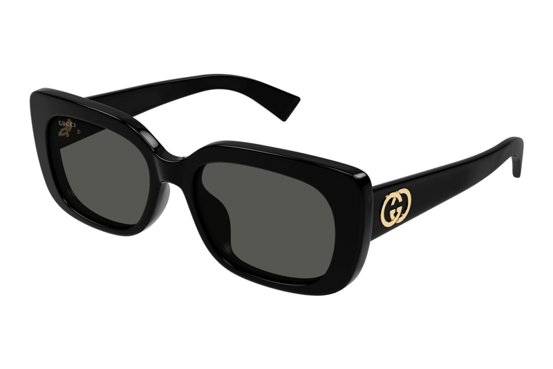 LENTES DE SOL NEGRO GUCCI - 1