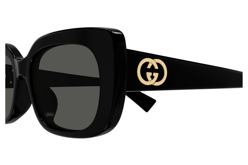 LENTES DE SOL NEGRO GUCCI - 3