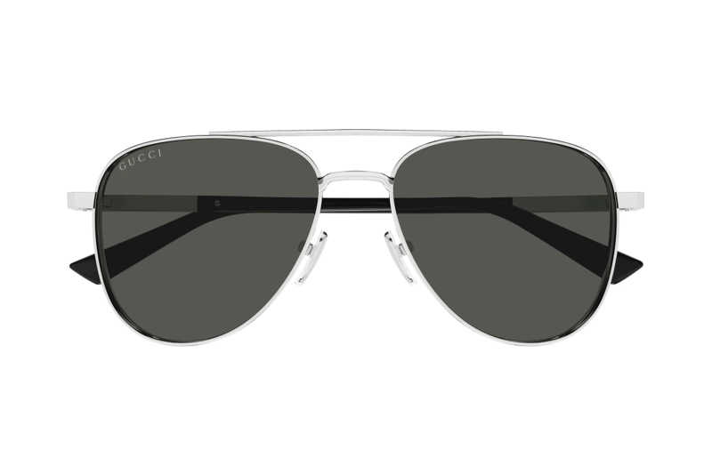 LENTES DE SOL PLATEADO GUCCI - 2