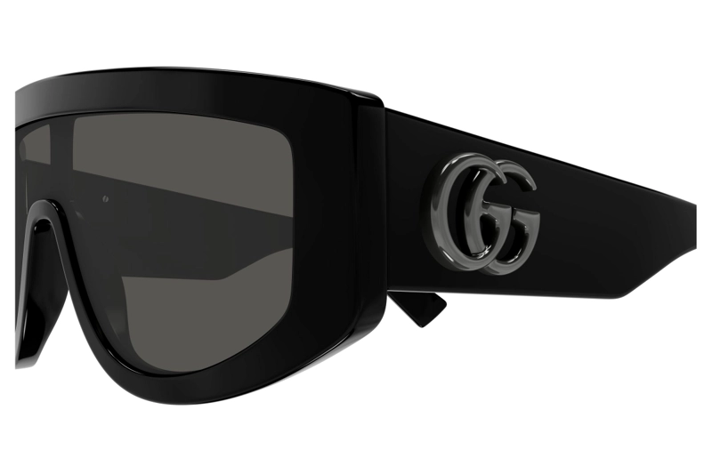 LENTES DE SOL NEGRO GUCCI - 3