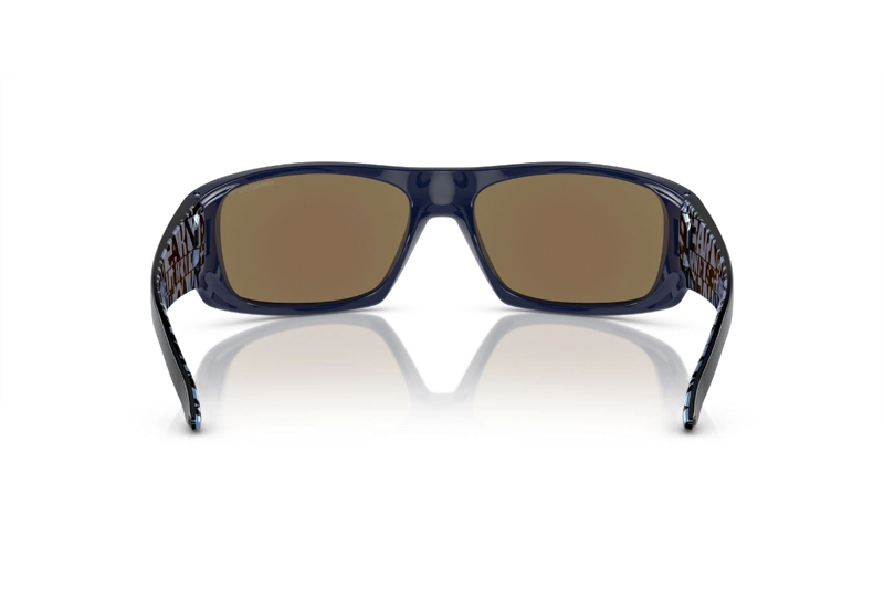 LENTES DE SOL HOT SHOT AZUL POLARIZADOS ESPEJADOS ARNETTE - 4