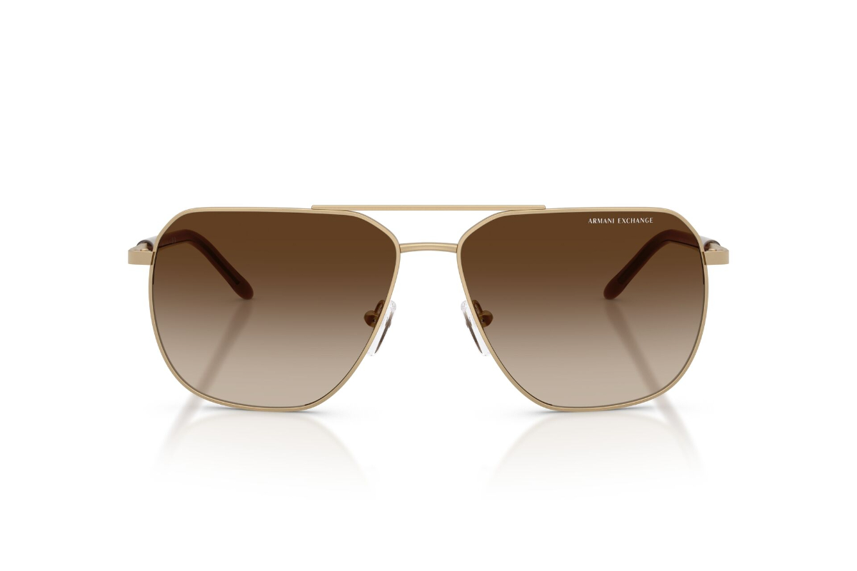 LENTES DE SOL DORADO DEGRADADOS ARMANI EXCHANGE - 1
