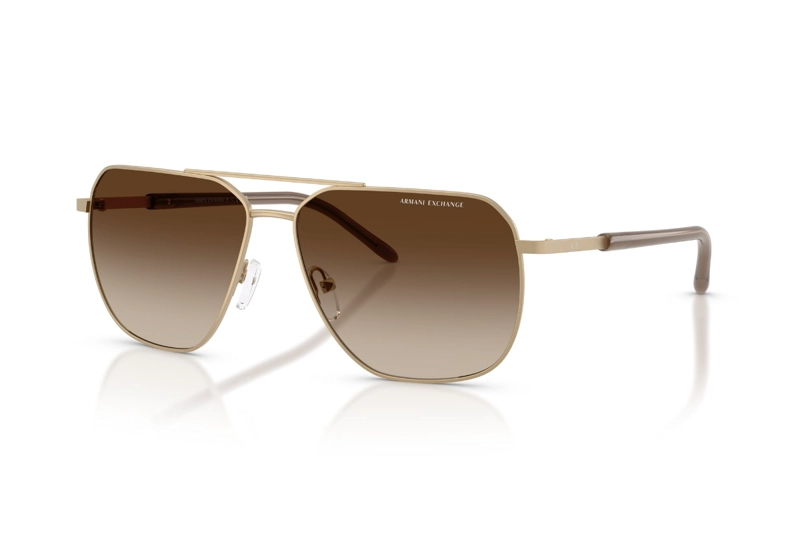 LENTES DE SOL DORADO DEGRADADOS ARMANI EXCHANGE - 2