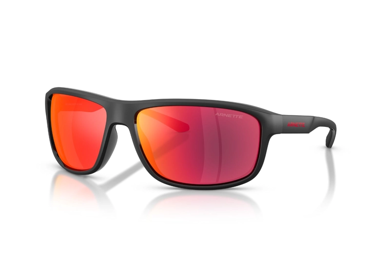 LENTES DE SOL NEGRO ESPEJADOS ARNETTE - 2