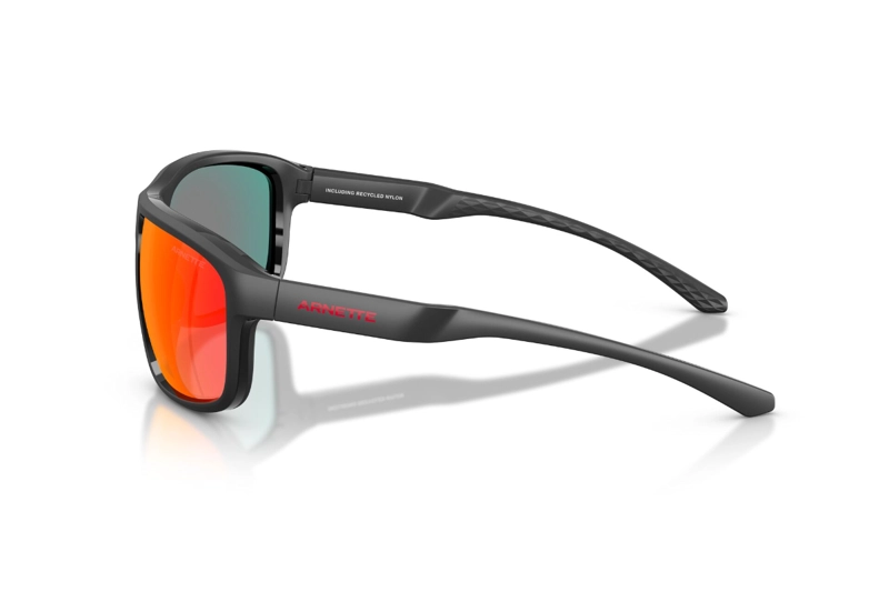 LENTES DE SOL NEGRO ESPEJADOS ARNETTE - 3