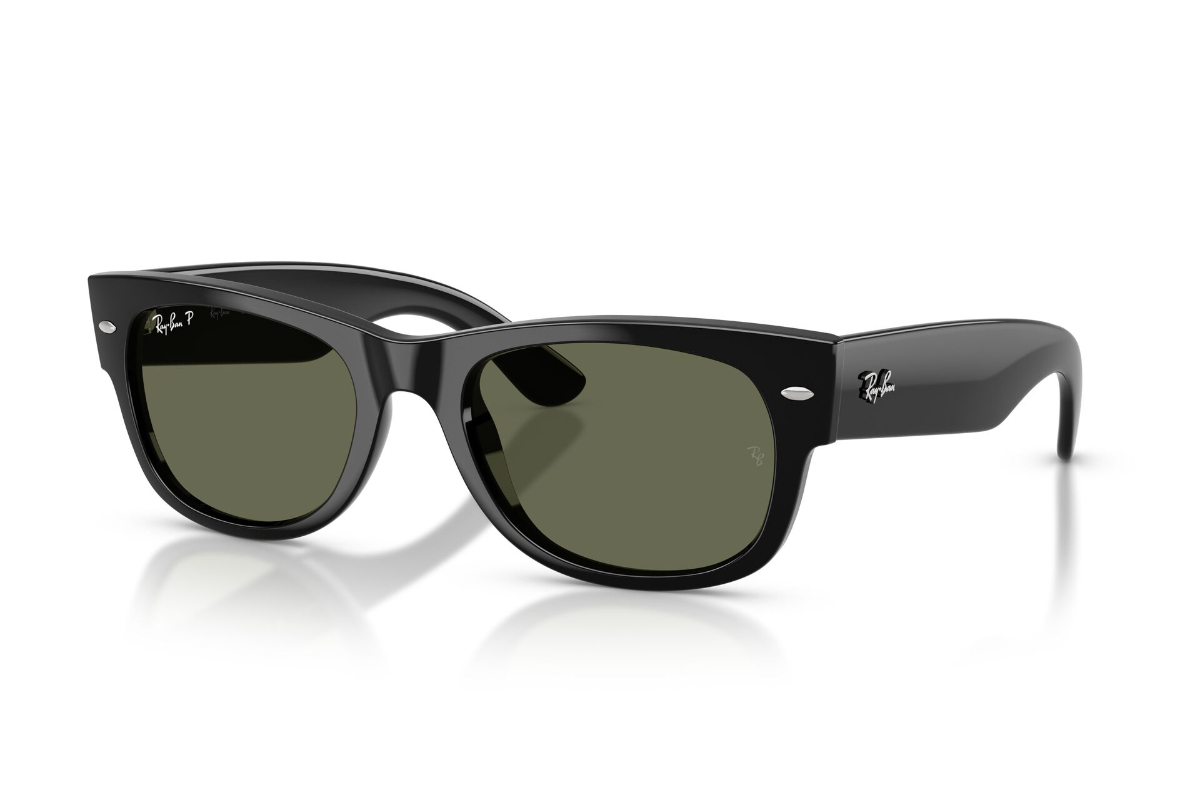 LENTES DE SOL MEGA WAYFARER II NEGRO POLARIZADOS RAY-BAN - 2