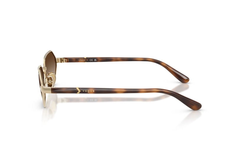 LENTES DE SOL DORADO DEGRADADOS VOGUE - 3