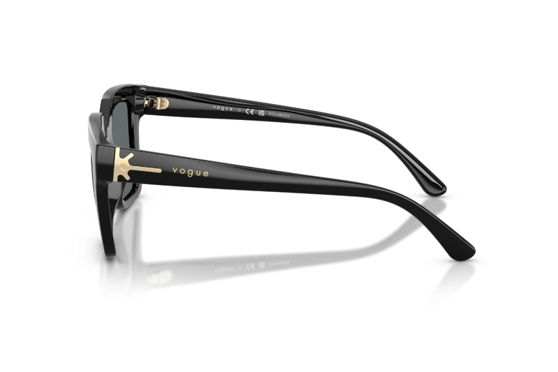 LENTES DE SOL NEGRO POLARIZADOS VOGUE - 3