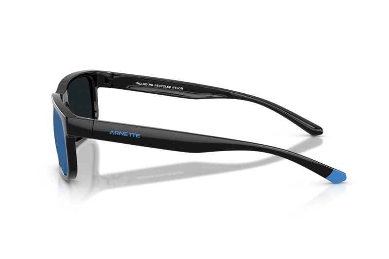 LENTES DE SOL NEGRO ESPEJADOS ARNETTE - 3