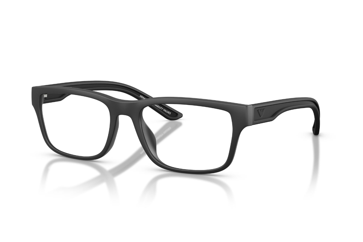 LENTES OPTICOS NEGRO EMPORIO ARMANI - 2