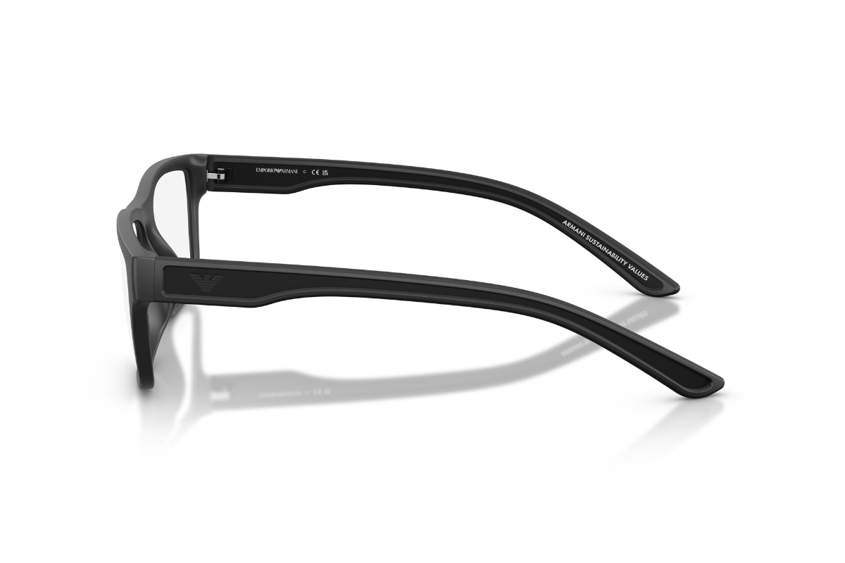 LENTES OPTICOS NEGRO EMPORIO ARMANI - 3