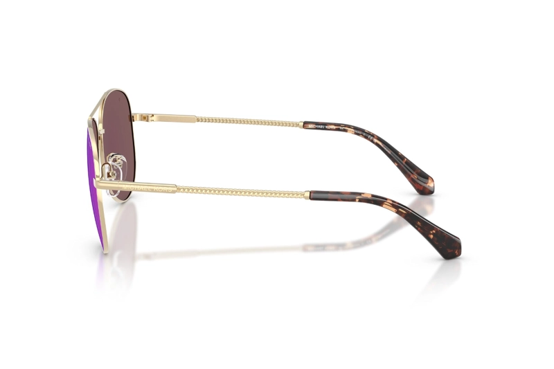 LENTES DE SOL PERLEDO DORADO POLARIZADOS ESPEJADOS MICHAEL KORS - 3